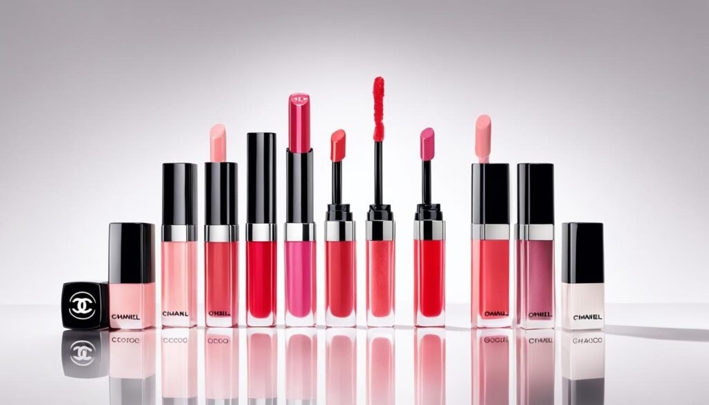 Chanel Collection Variation Lip Colors