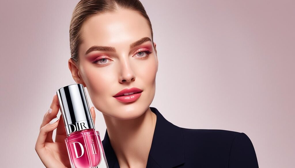 Dior Lip Glow Oil Application