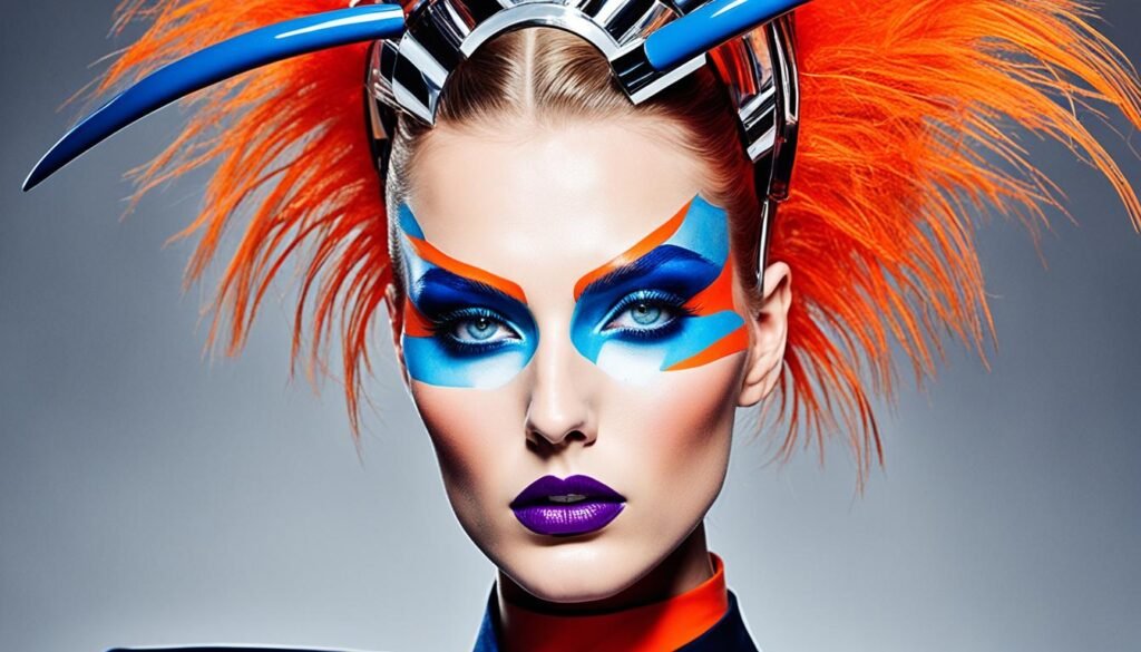 Francesco Fabiani avant-garde makeup