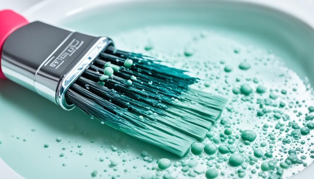 How to clean your makeup brushes.