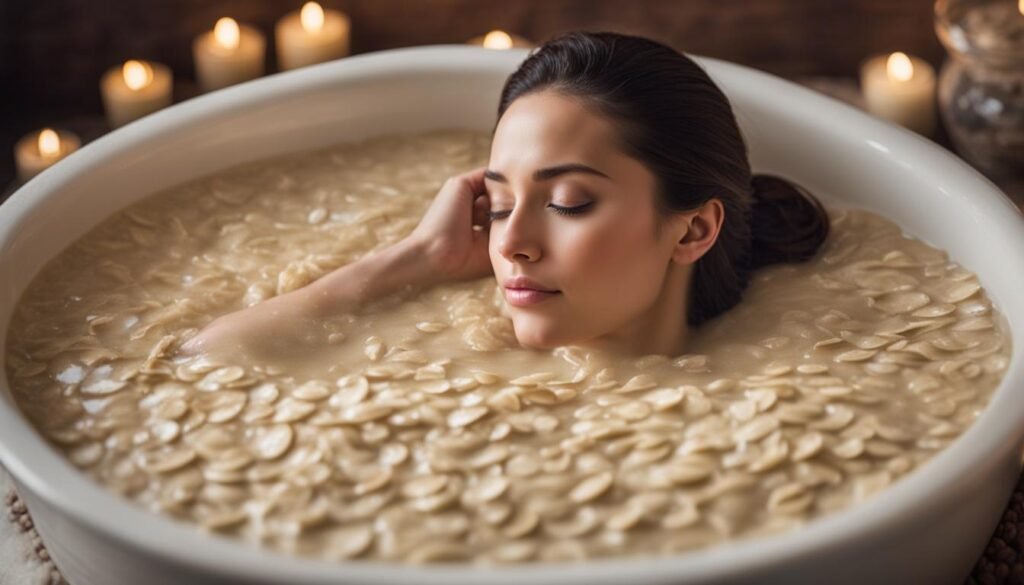 Oatmeal baths