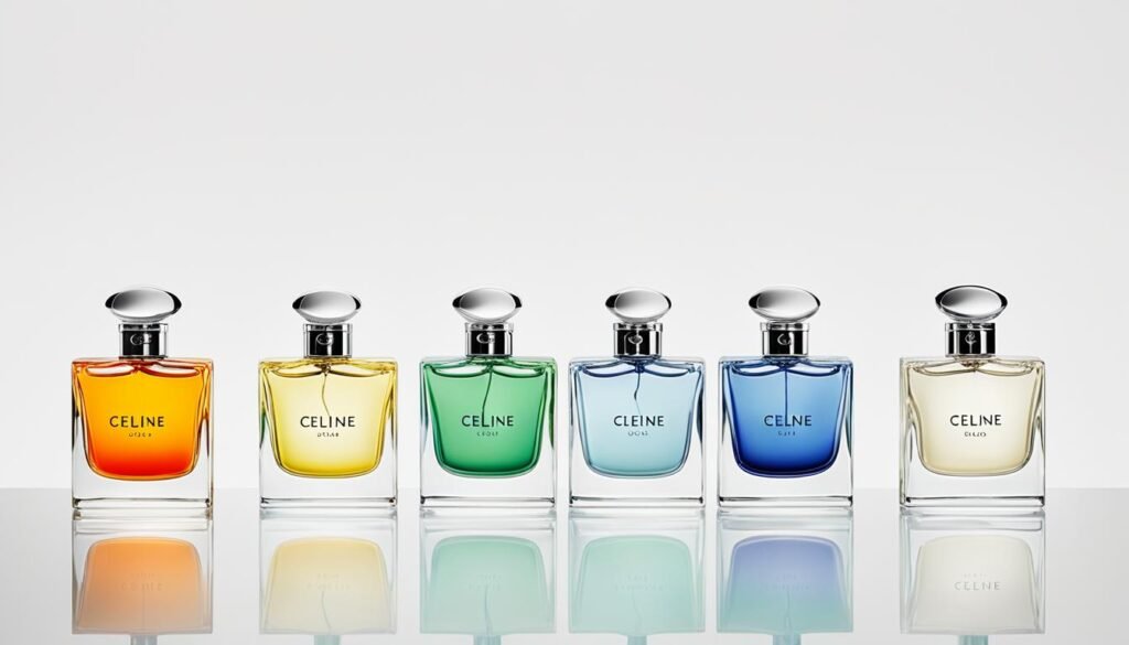 Range of Celine Cologne Scents