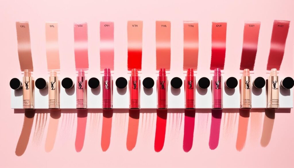 YSL Volupte Tint-In-Balm Swatches