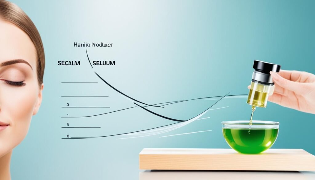 balancing sebum production