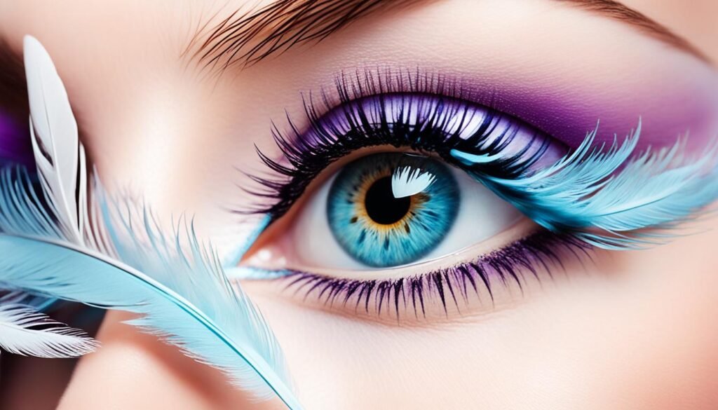 breezy feather lashes