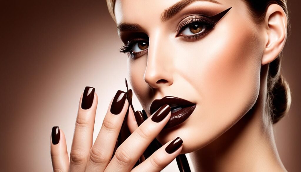 chocolate nail polish