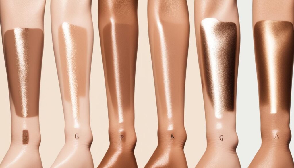 gucci bronzer swatch