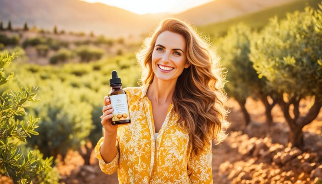 Argan oil hair care