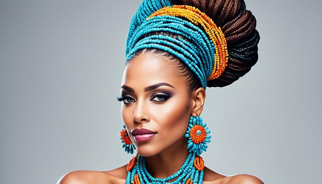 Beaded jewelry for protective styles