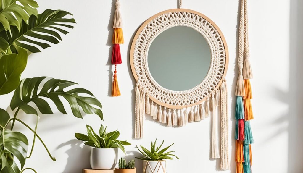 boho-chic mirror