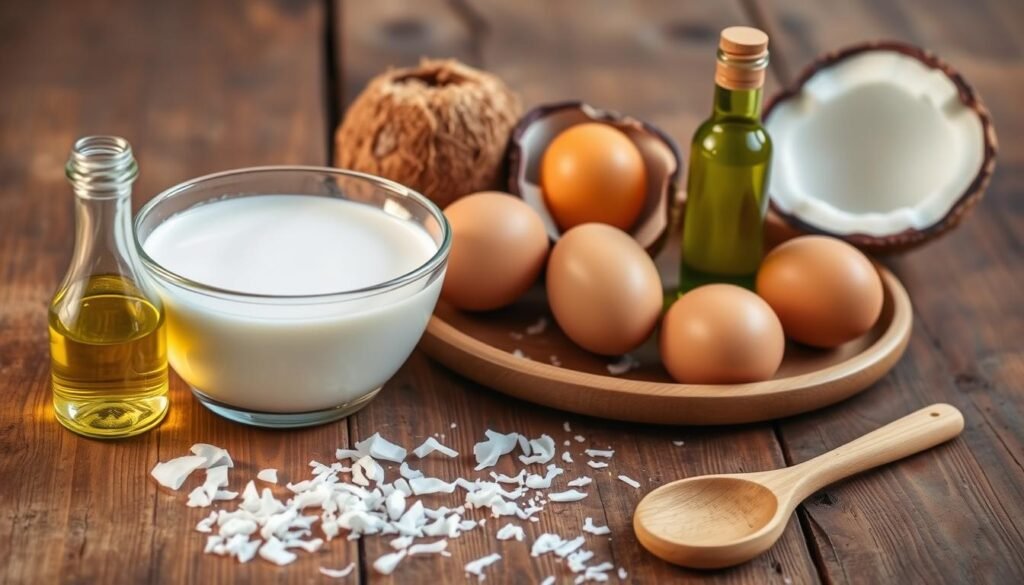 Coconut milk hair mask ingredients