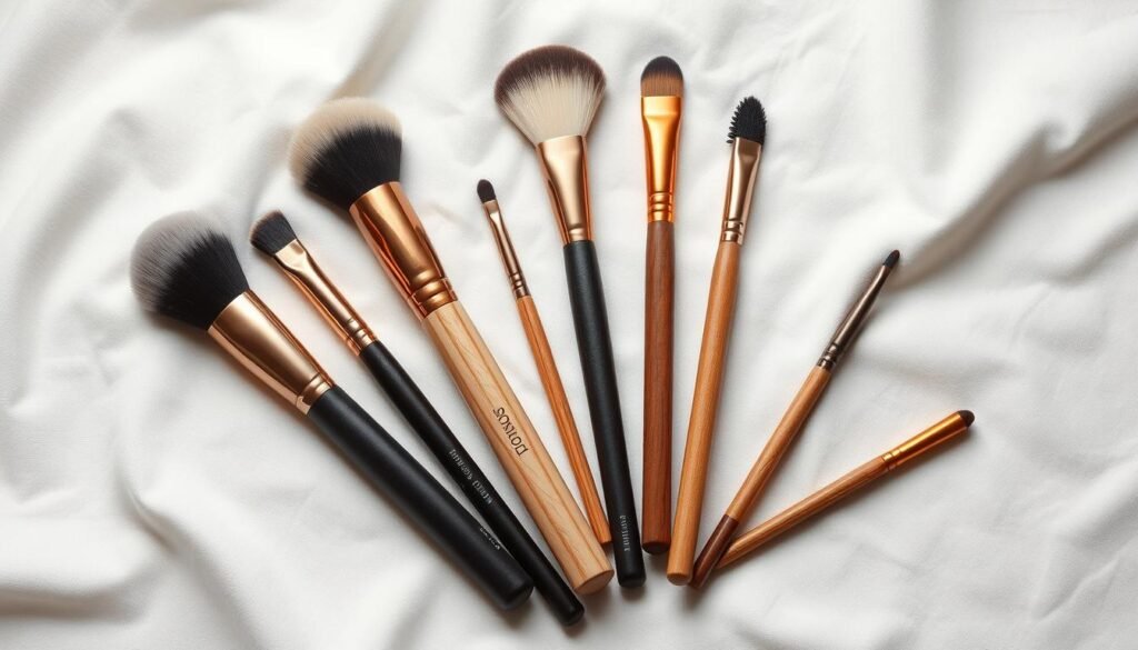 makeup brushes